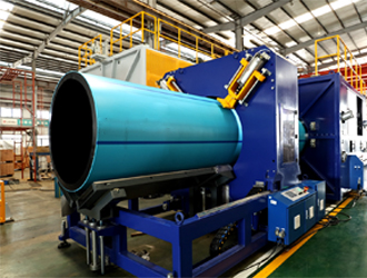 LSP-1200 HDPE Two Layer Solid Pipe Coextrusion Line