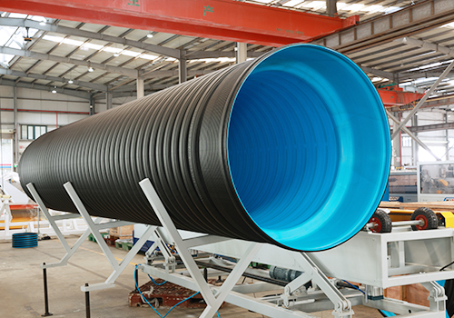 LSBP-1200 HDPE Double-wall Corrugated Pipe Production Line