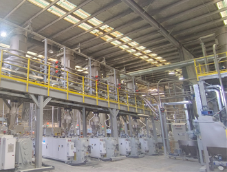 Case | Powder Material Handling Solution in PVC Profile Extrusion