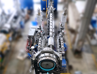 LSP-1200&nbsp;HDPE&nbsp;4&nbsp;Layers&nbsp;Coextrusion&nbsp;Solid&nbsp;Pipe&nbsp;extrusion&nbsp;Line