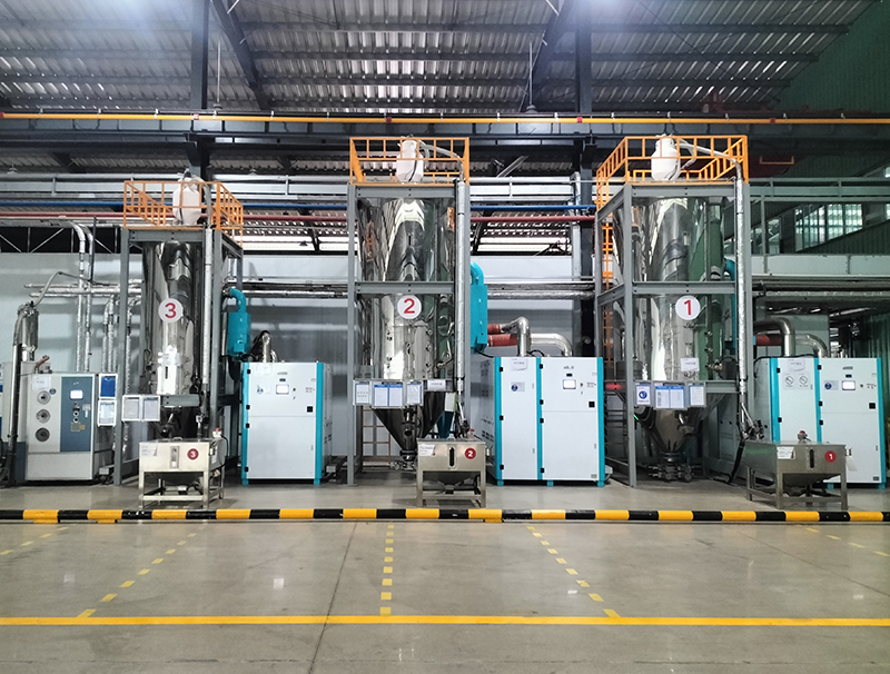 Material Dehumidifying and Drying