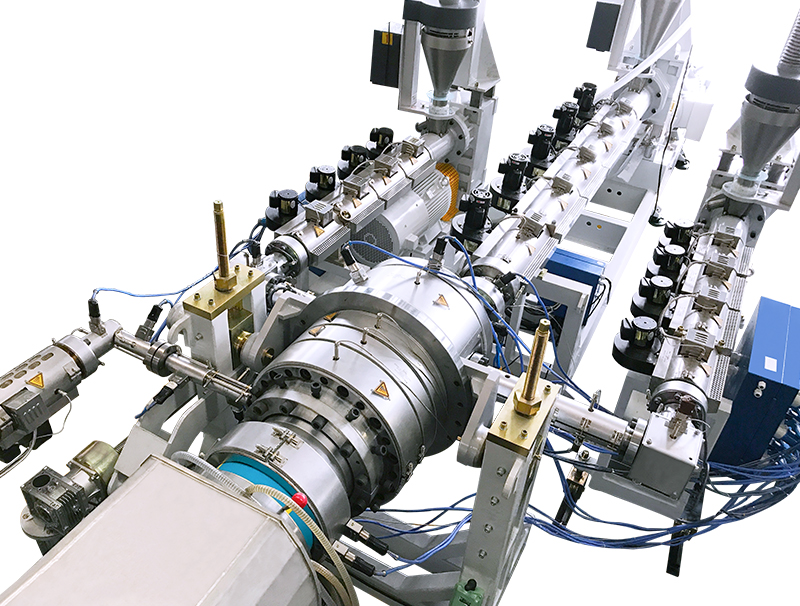 HDPE four layer pipe head