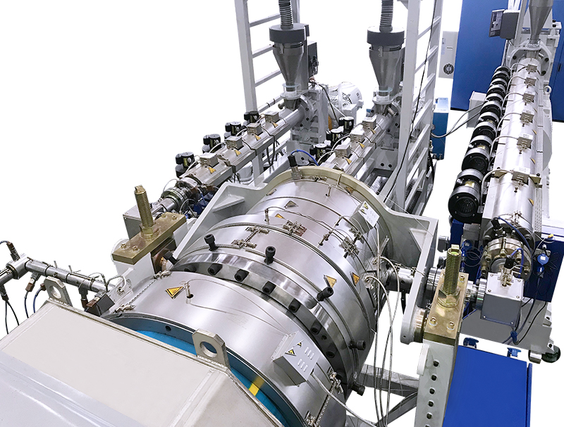 HDPE four layer pipe head