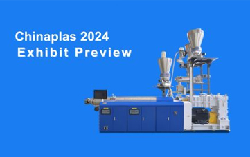 Chinaplas2024 Preview |PVC pipe extrusion + online mixing system
